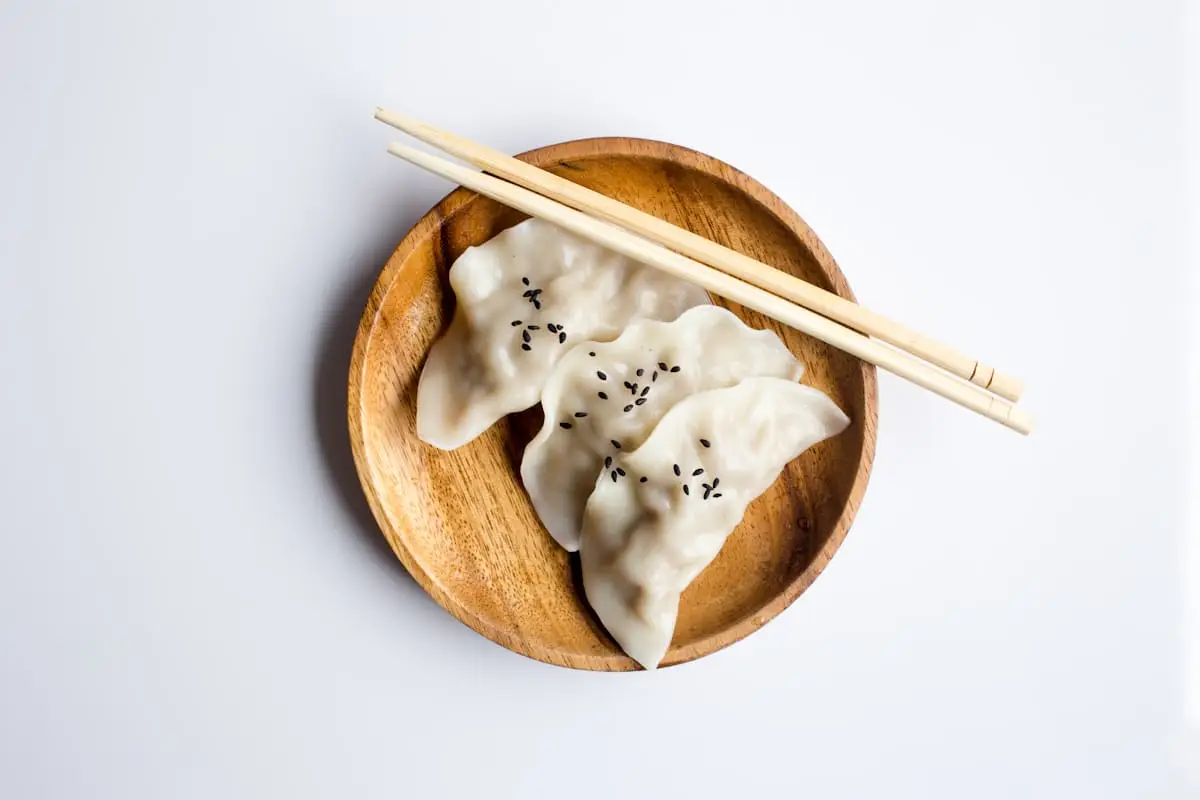 Frisch zubereitete asiatische Spezialität